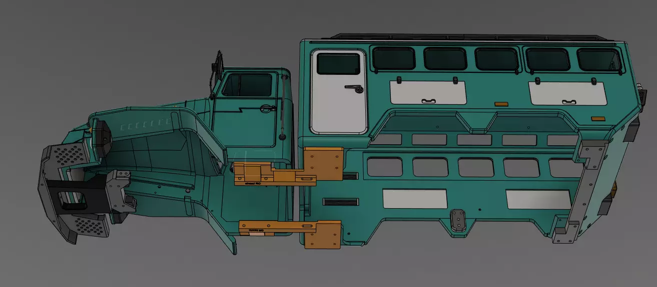 Crawler 4320 TRX6 mounts Free 3D print model_0