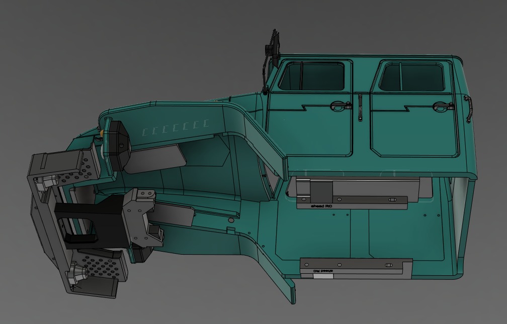 Crawler 4320 TRX6 mounts Free 3D print model_2