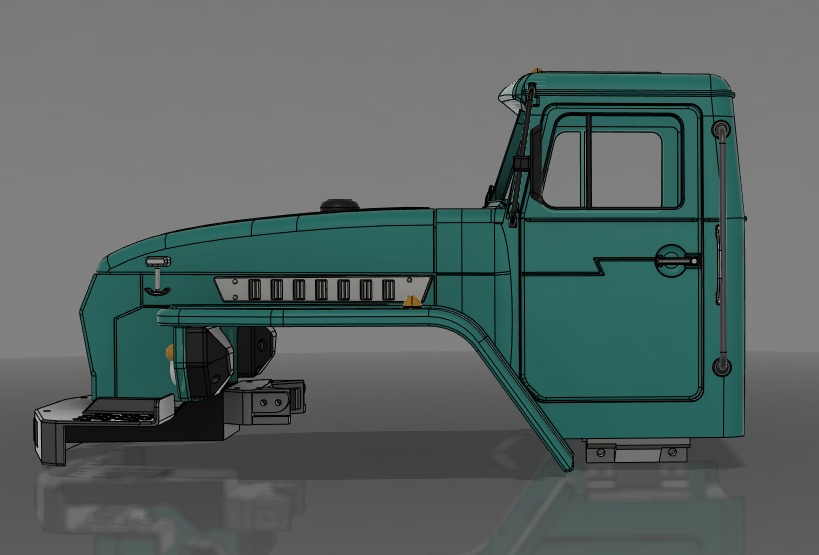 Crawler 4320 TRX6 mounts Free 3D print model_1