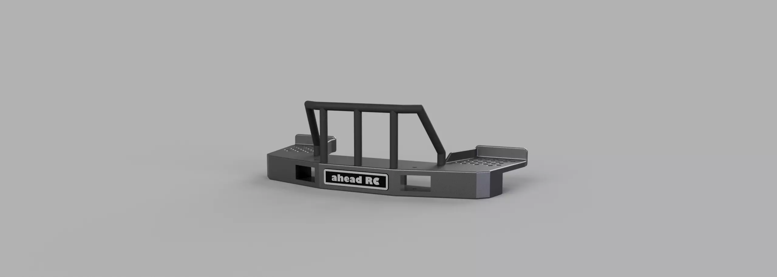 Crawler 4320 Winch Bumper 3D print model_0