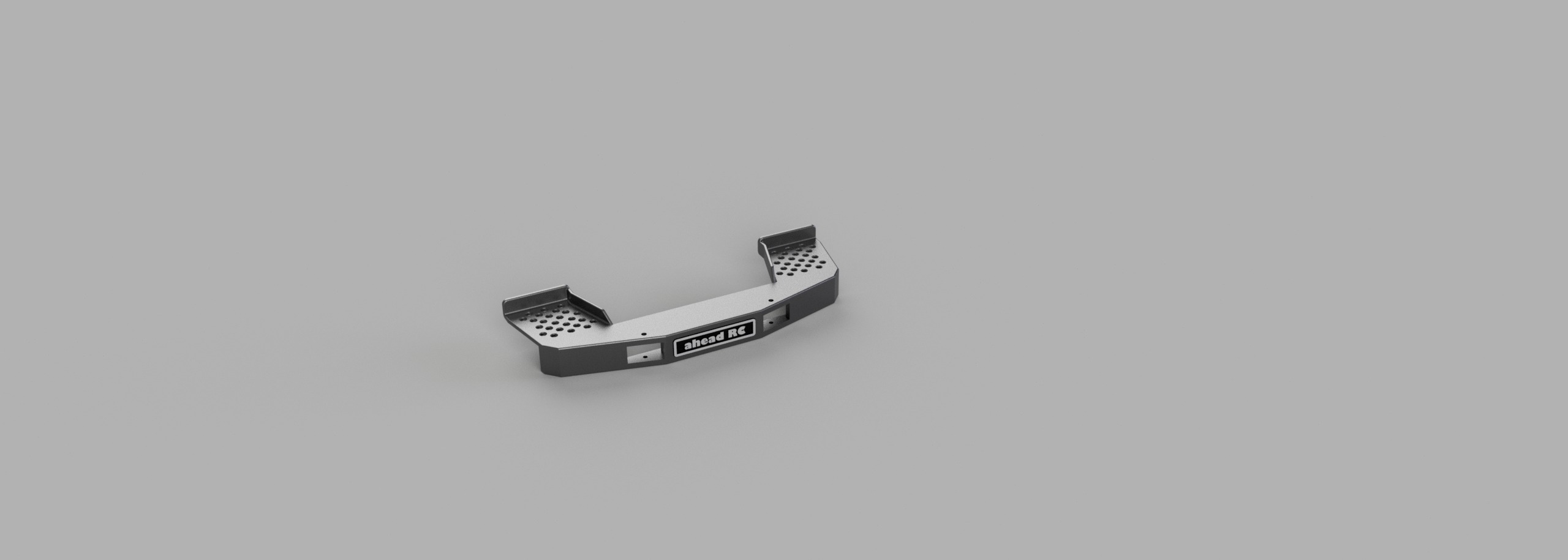 Crawler 4320 Winch Bumper 3D print model_18