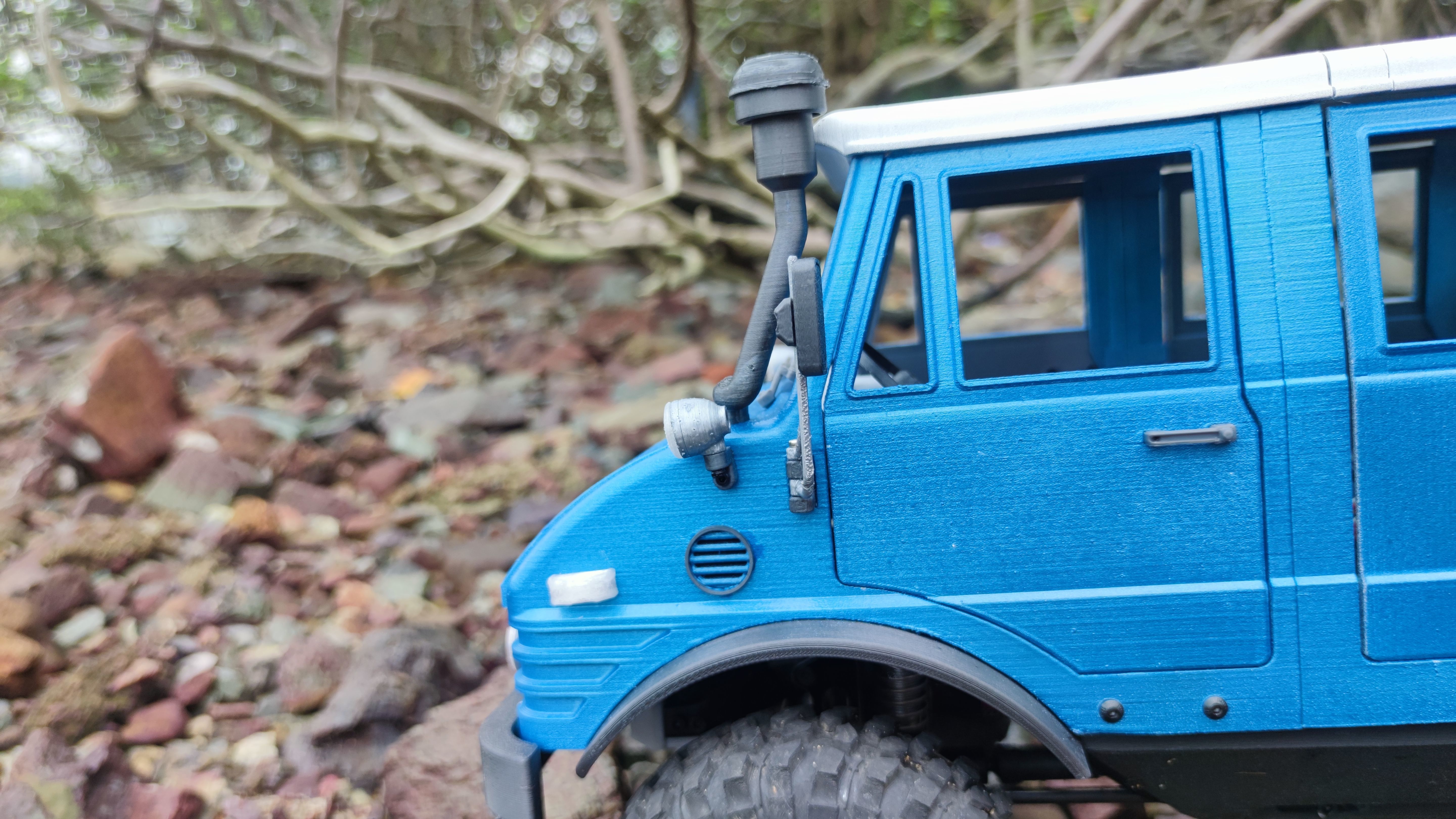 Crawler Bog 406 Crew Cab  - 1-10 RC body 3D print model_10