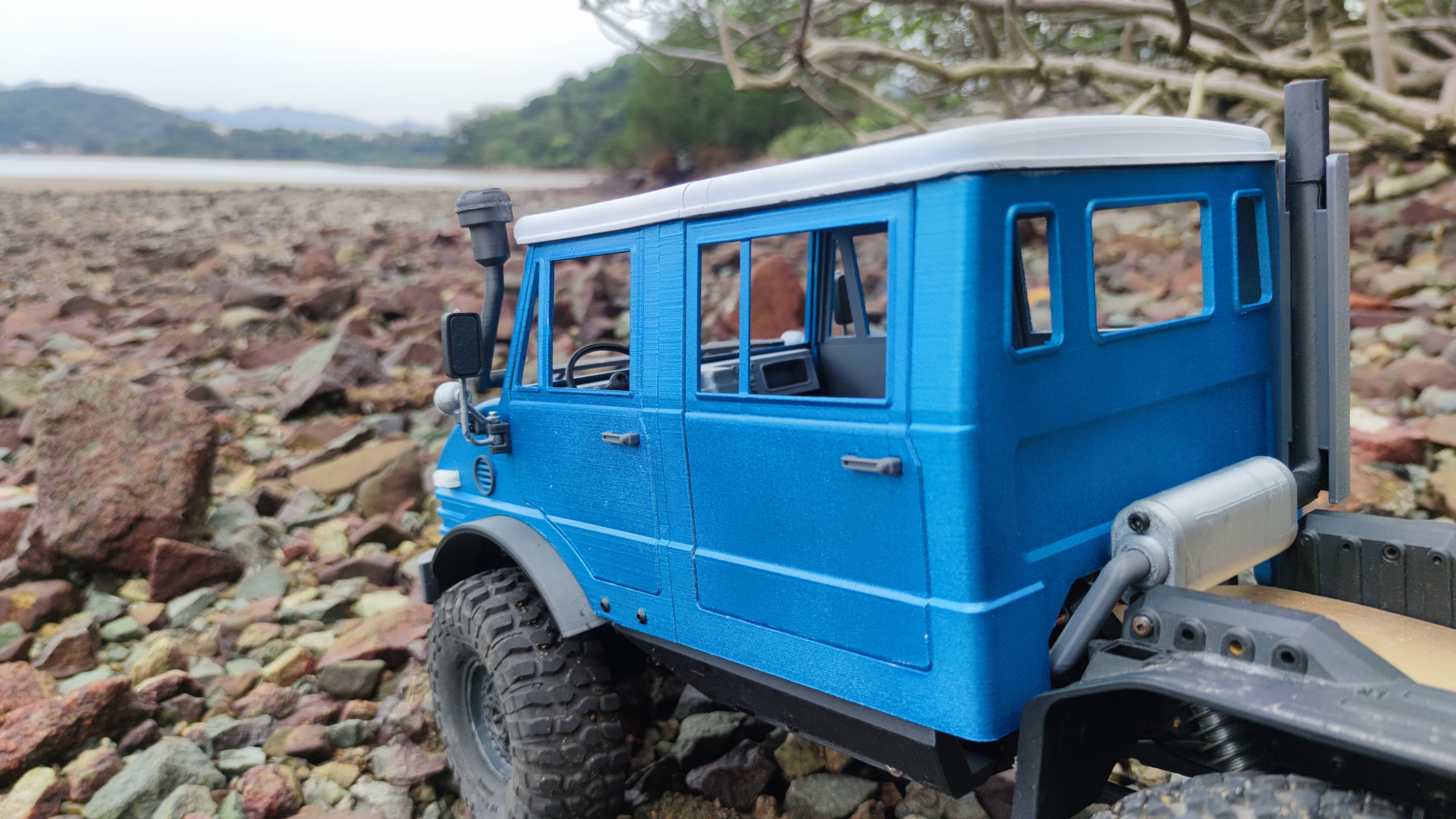 Crawler Bog 406 Crew Cab  - 1-10 RC body 3D print model_7