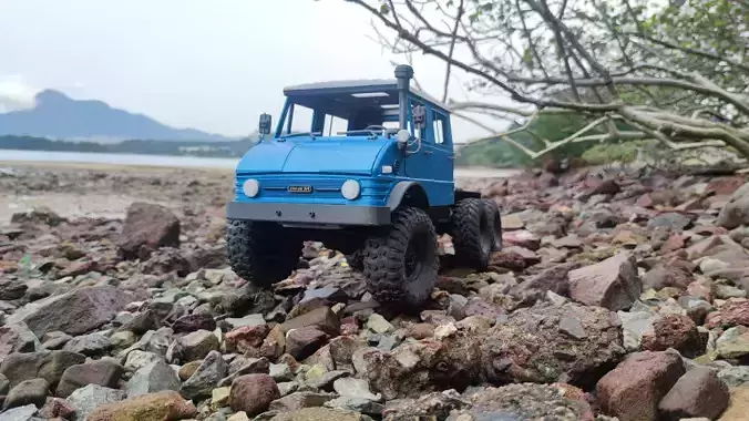Crawler Bog 406 Crew Cab  - 1-10 RC body 3D print model