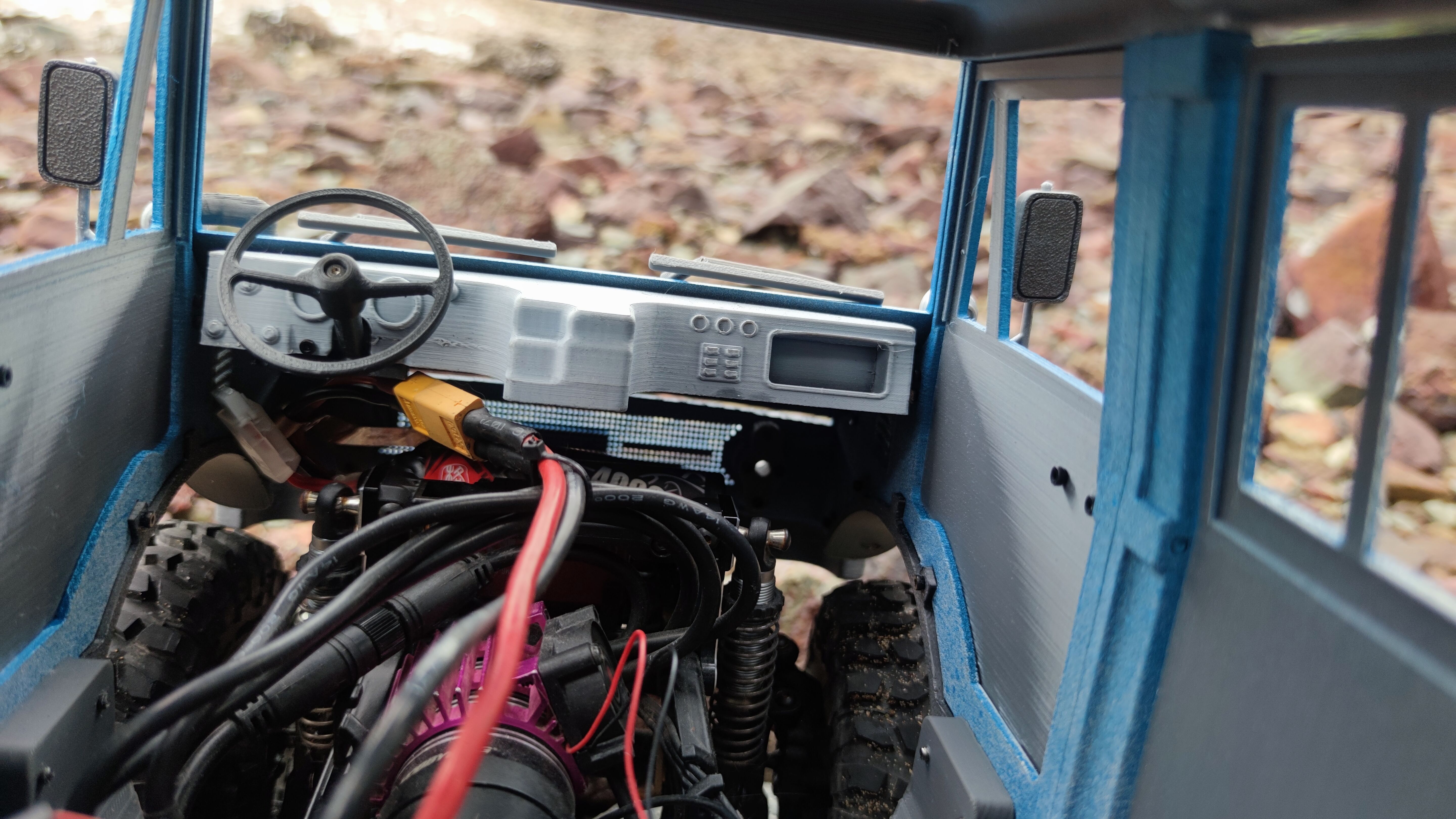 Crawler Bog 406 Crew Cab  - 1-10 RC body 3D print model_8