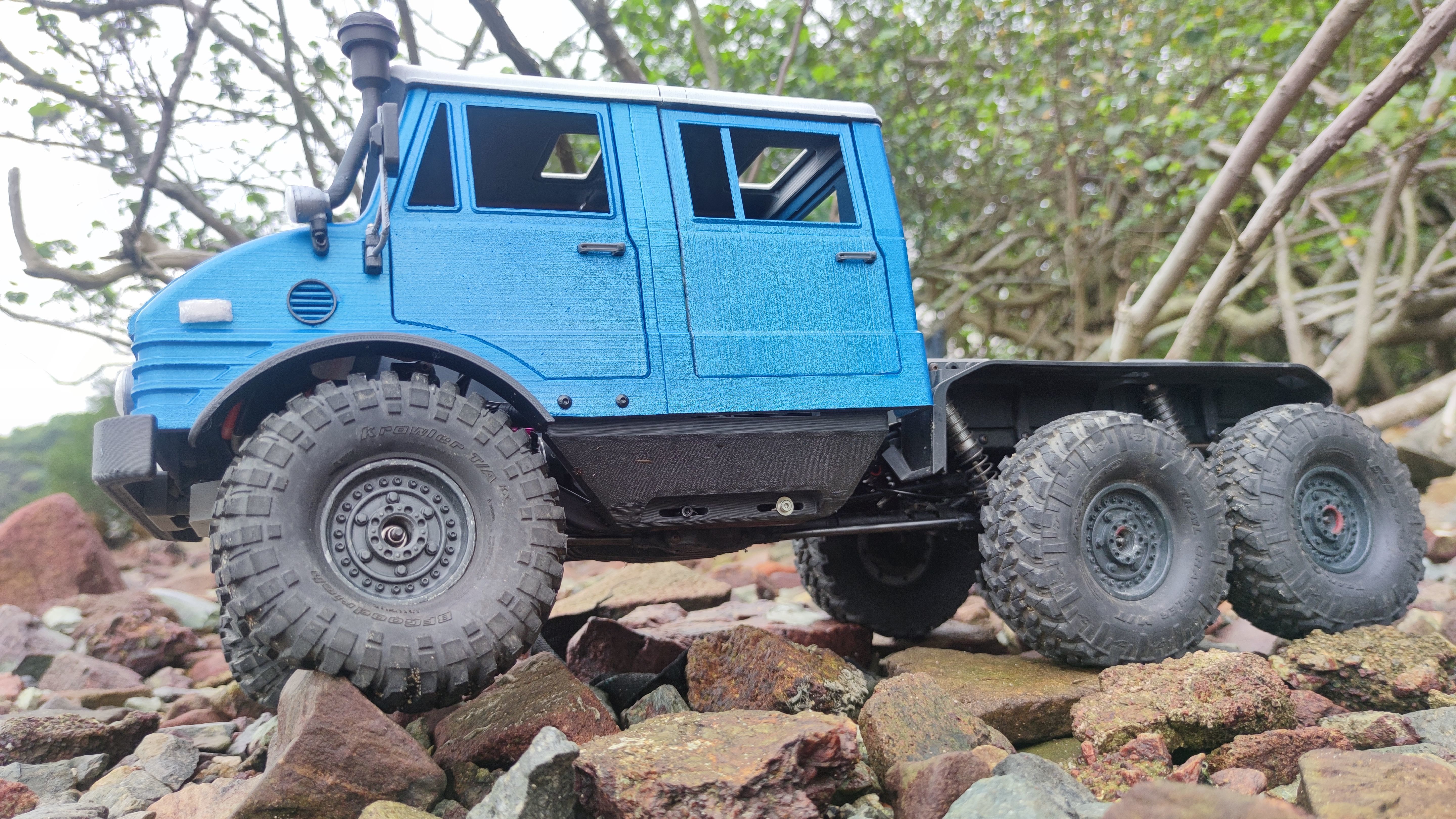 Crawler Bog 406 Crew Cab  - 1-10 RC body 3D print model_12