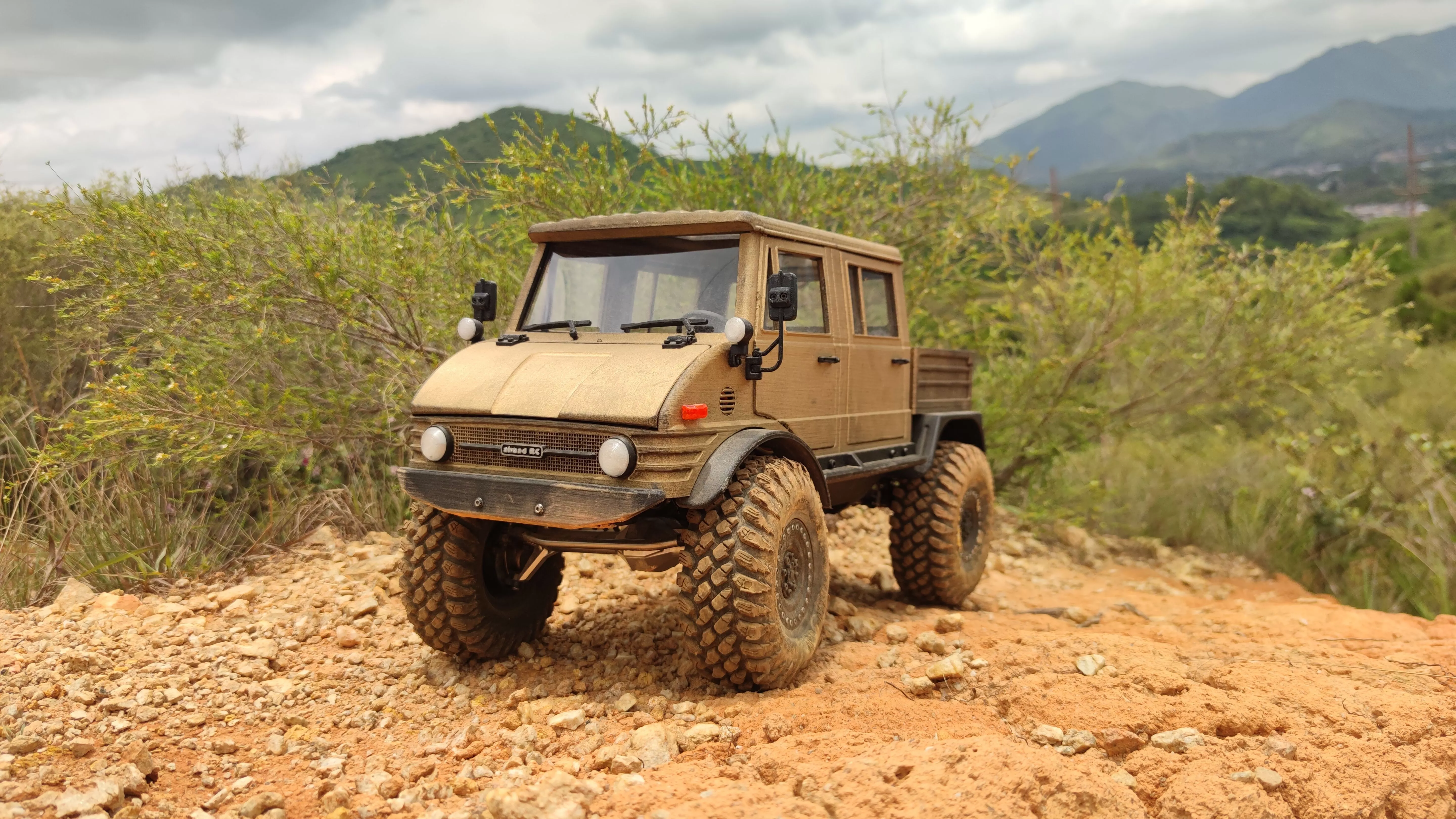 Crawler Bog 406 Crew Cab - 1-10 RC body 3D print model