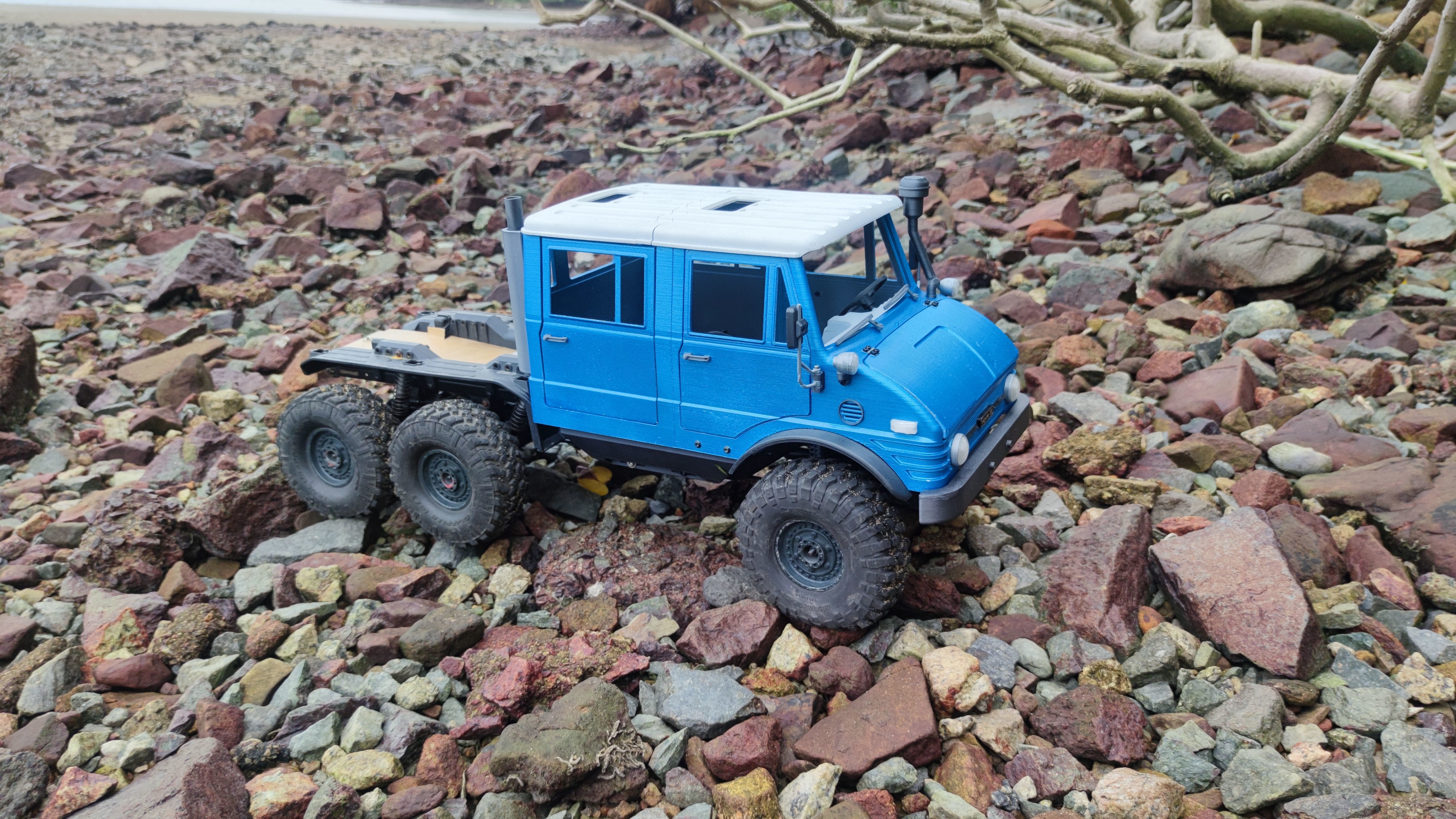 Crawler Bog 406 Crew Cab  - 1-10 RC body 3D print model_5