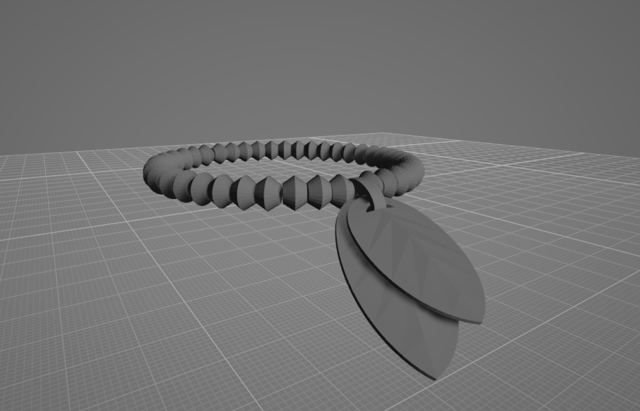 Valorant Skye Necklace 3D print model_9