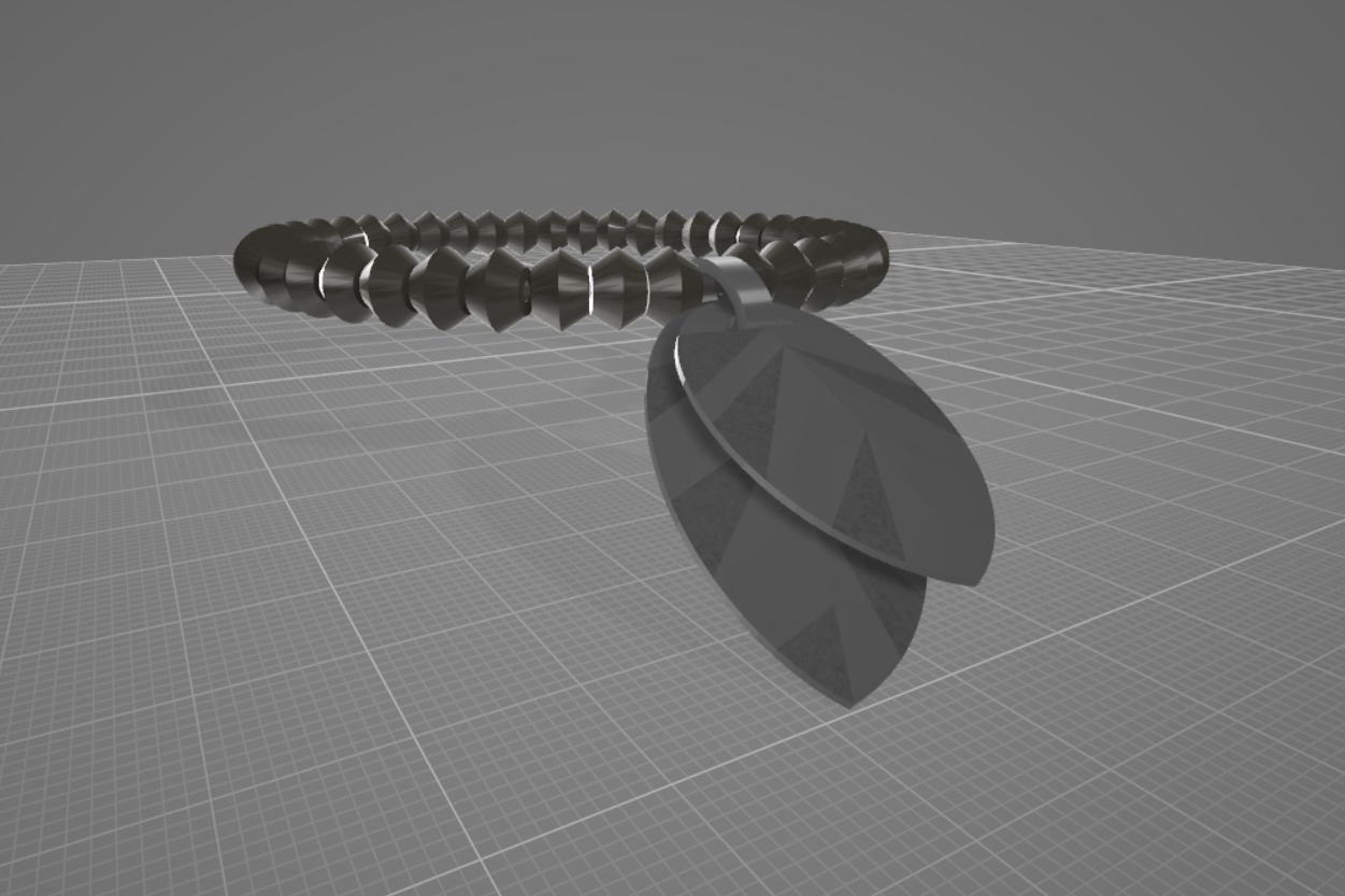 Valorant Skye Necklace 3D print model_10