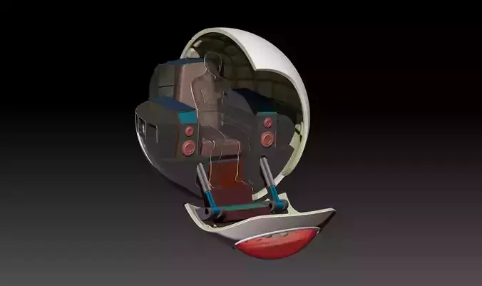 sh effect vegeta Saiyan Space Pod v1