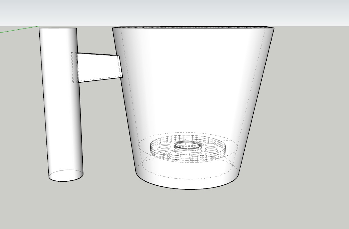 Mug with Drain Cover for Pure Sip 3D print model_19