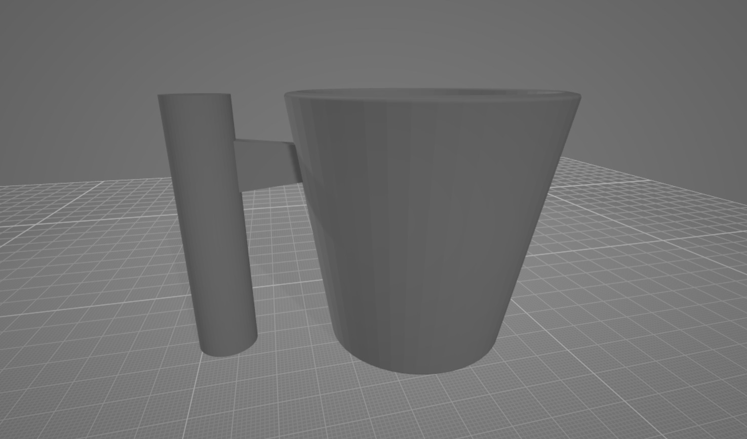 Mug with Drain Cover for Pure Sip 3D print model_22
