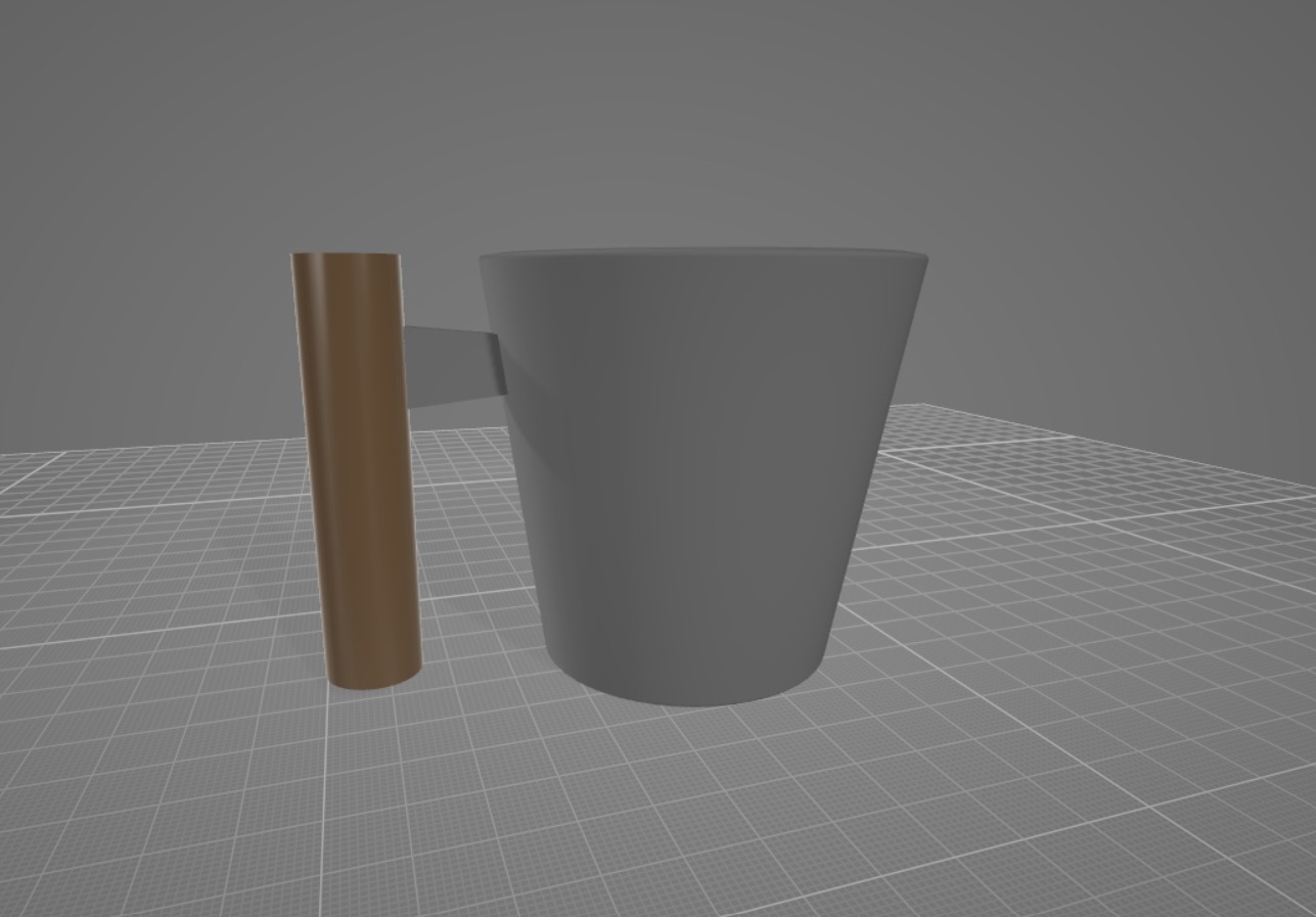 Mug with Drain Cover for Pure Sip 3D print model_24