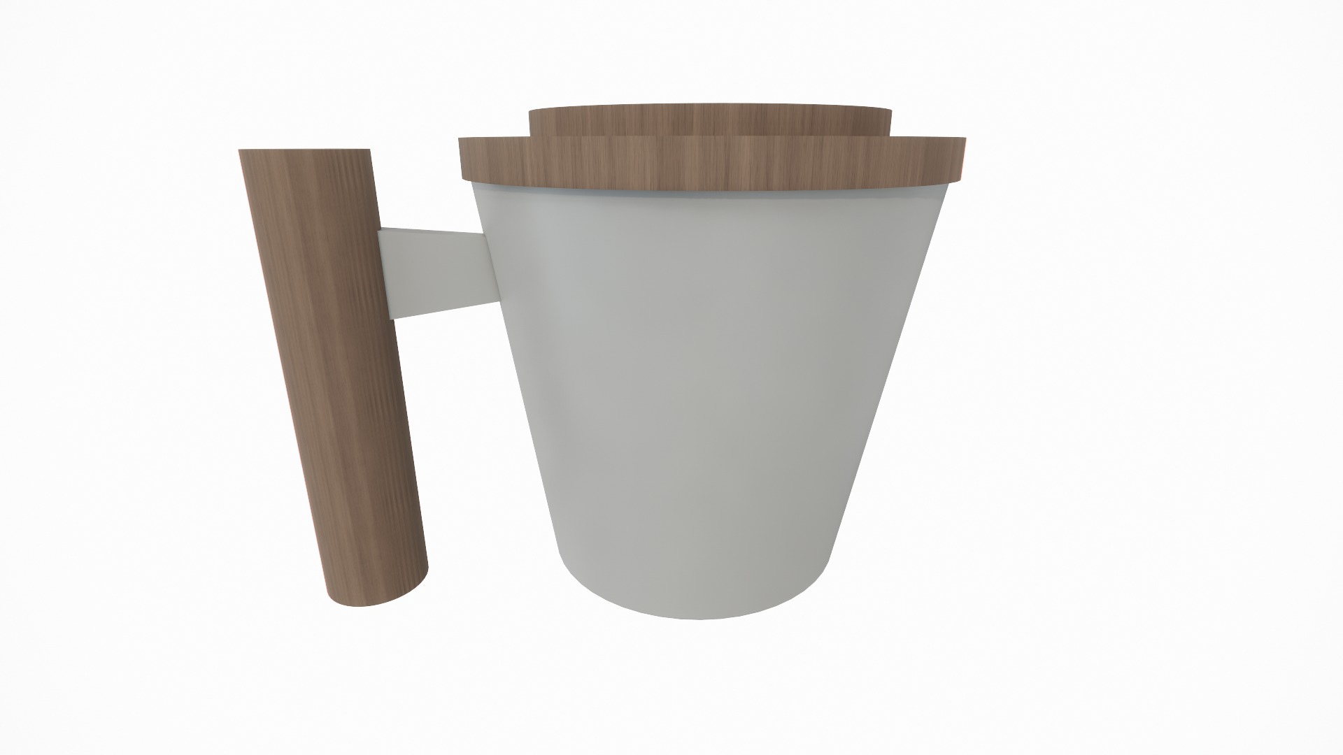 Mug with Drain Cover for Pure Sip 3D print model_8