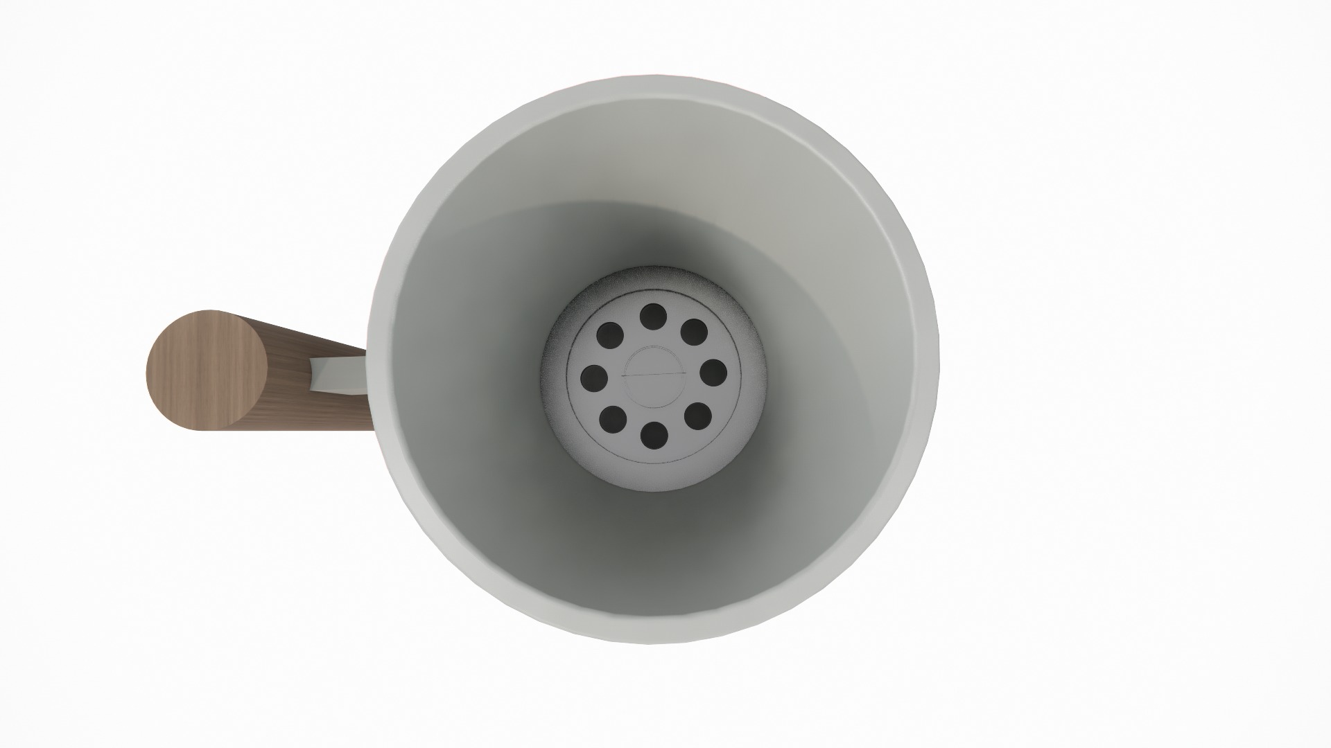 Mug with Drain Cover for Pure Sip 3D print model_6