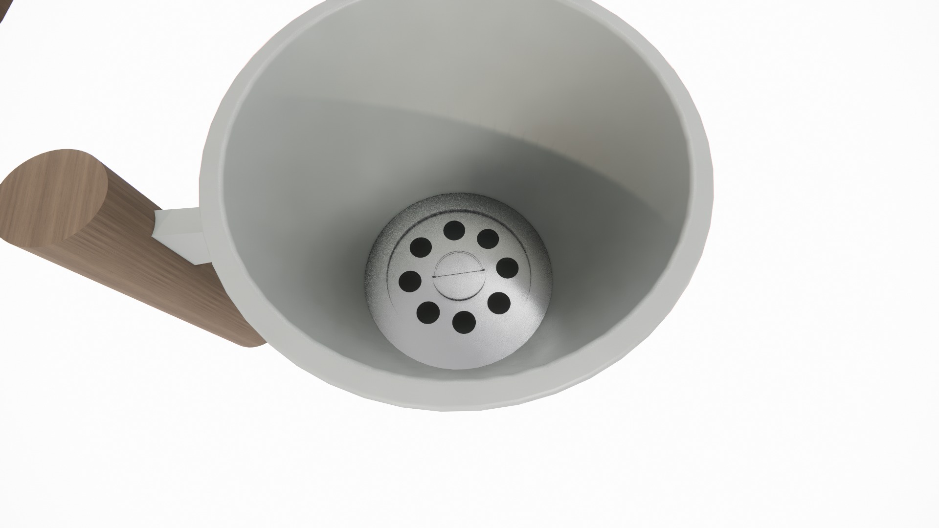 Mug with Drain Cover for Pure Sip 3D print model_4