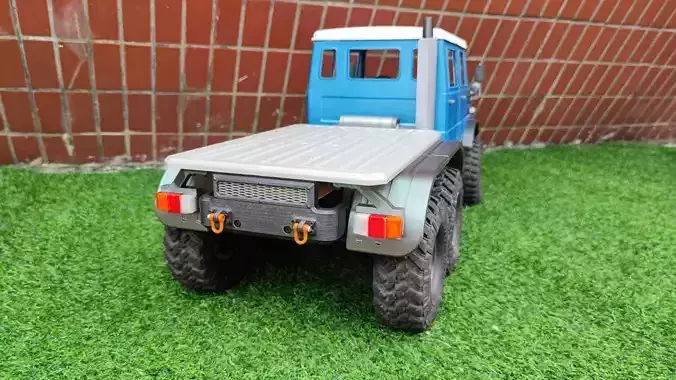 Bog 406 TRX6 Flatbed for Crew Cab - 1-10 RC body attachment