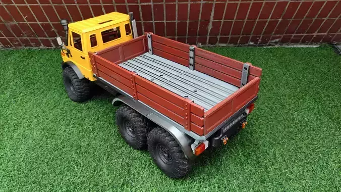 Bog 406 TRX6 Flatbed for Single Cab- 1-10 RC body attachment