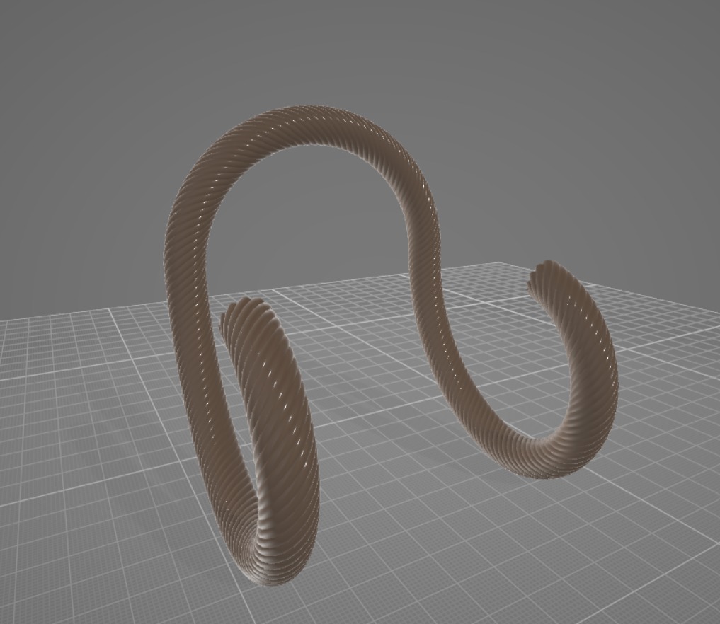 Wall-Mounted Rope Wine Holder 3D print model_18