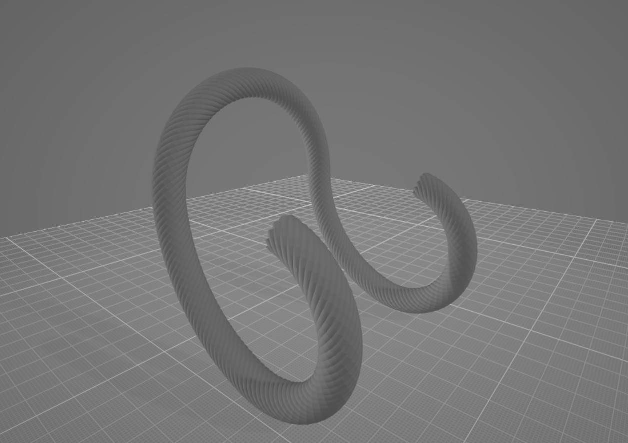 Wall-Mounted Rope Wine Holder 3D print model_19