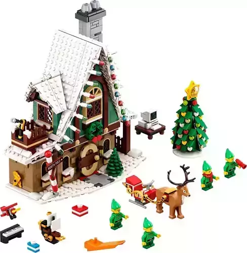 PixelBricks3D - Lego Elf Club House  3D print model