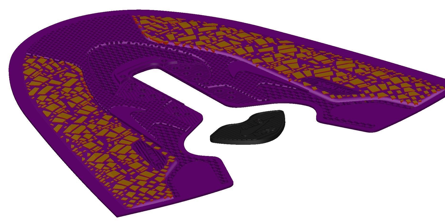 Nike Sneaker Low-poly 3D model_9