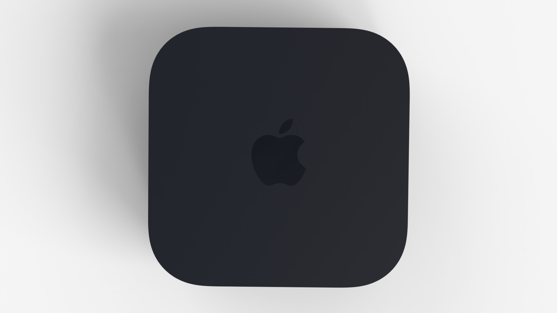 Apple TV 4K with Ethernet 2024 and Remote 3D model_3