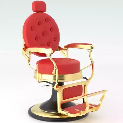 Alesso Professional Barber Chair red