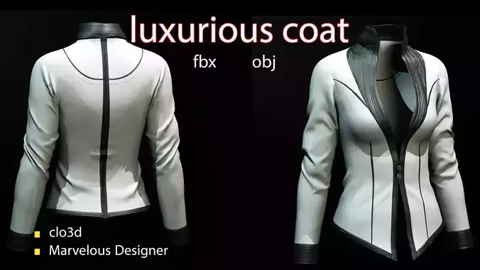 luxurious coat