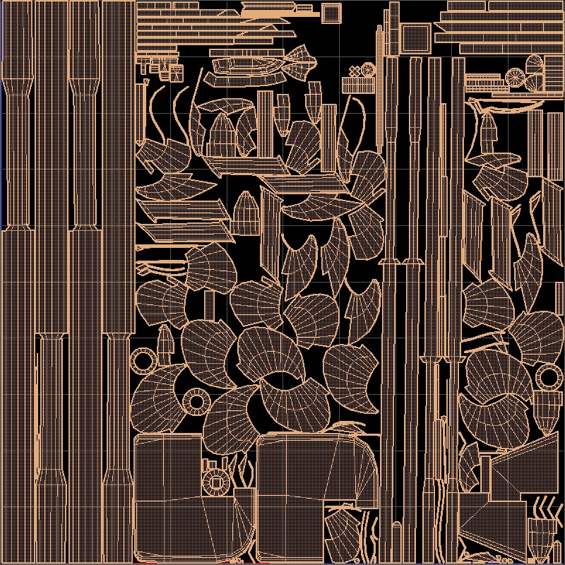 Asset - Army - Gorshkov - 3D MODEL Low-poly Low-poly 3D model Low-poly 3D model_57