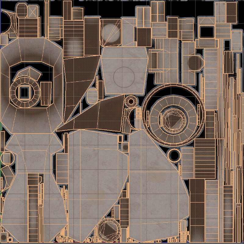 Asset - Army - Gorshkov - 3D MODEL Low-poly Low-poly 3D model Low-poly 3D model_58