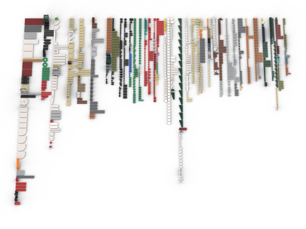 PixelBricks3D - Lego Christmas Holiday Main Street  3D print model_7