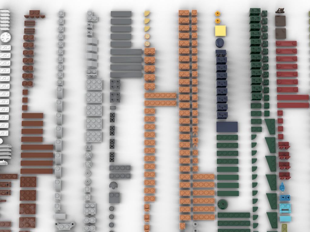 PixelBricks3D - Lego Christmas Holiday Main Street  3D print model_11