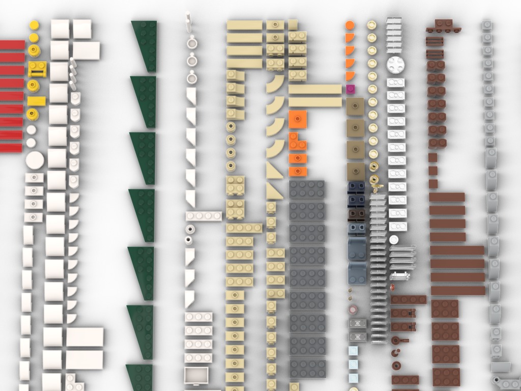 PixelBricks3D - Lego Christmas Holiday Main Street  3D print model_10