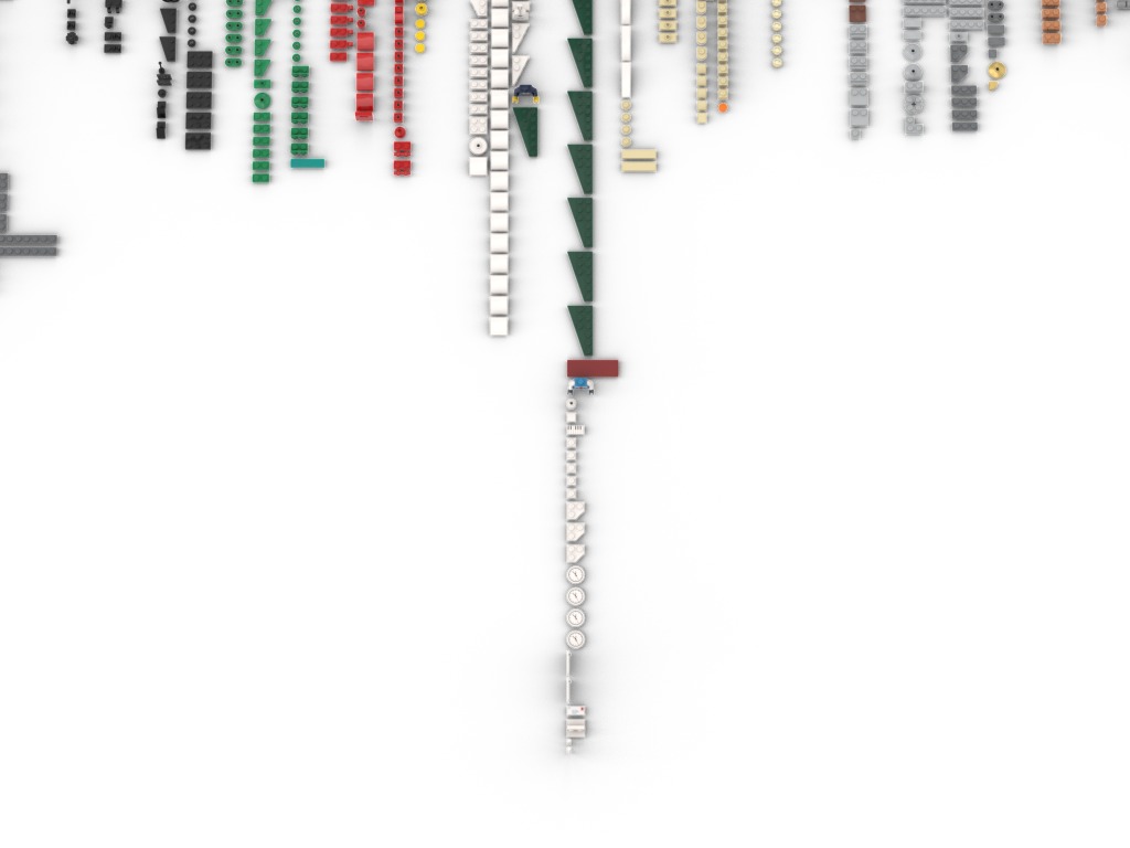 PixelBricks3D - Lego Christmas Holiday Main Street  3D print model_6