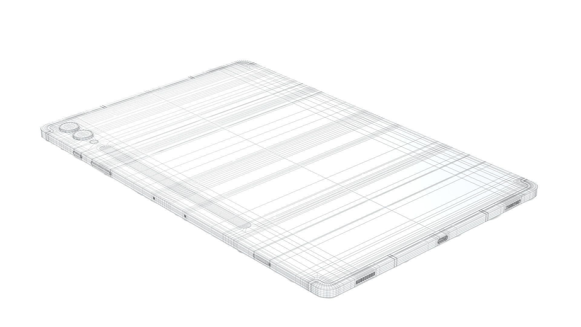 Samsung Galaxy Tab S10 Plus Low-poly 3D model_21