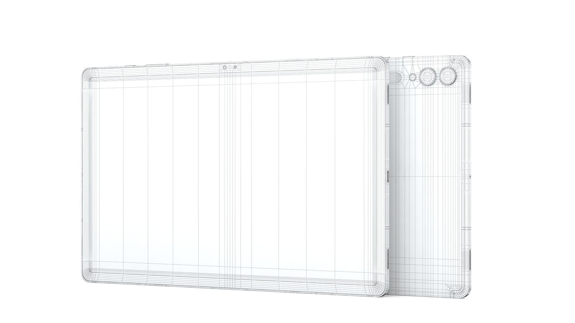 Samsung Galaxy Tab S10 Plus Low-poly 3D model_13