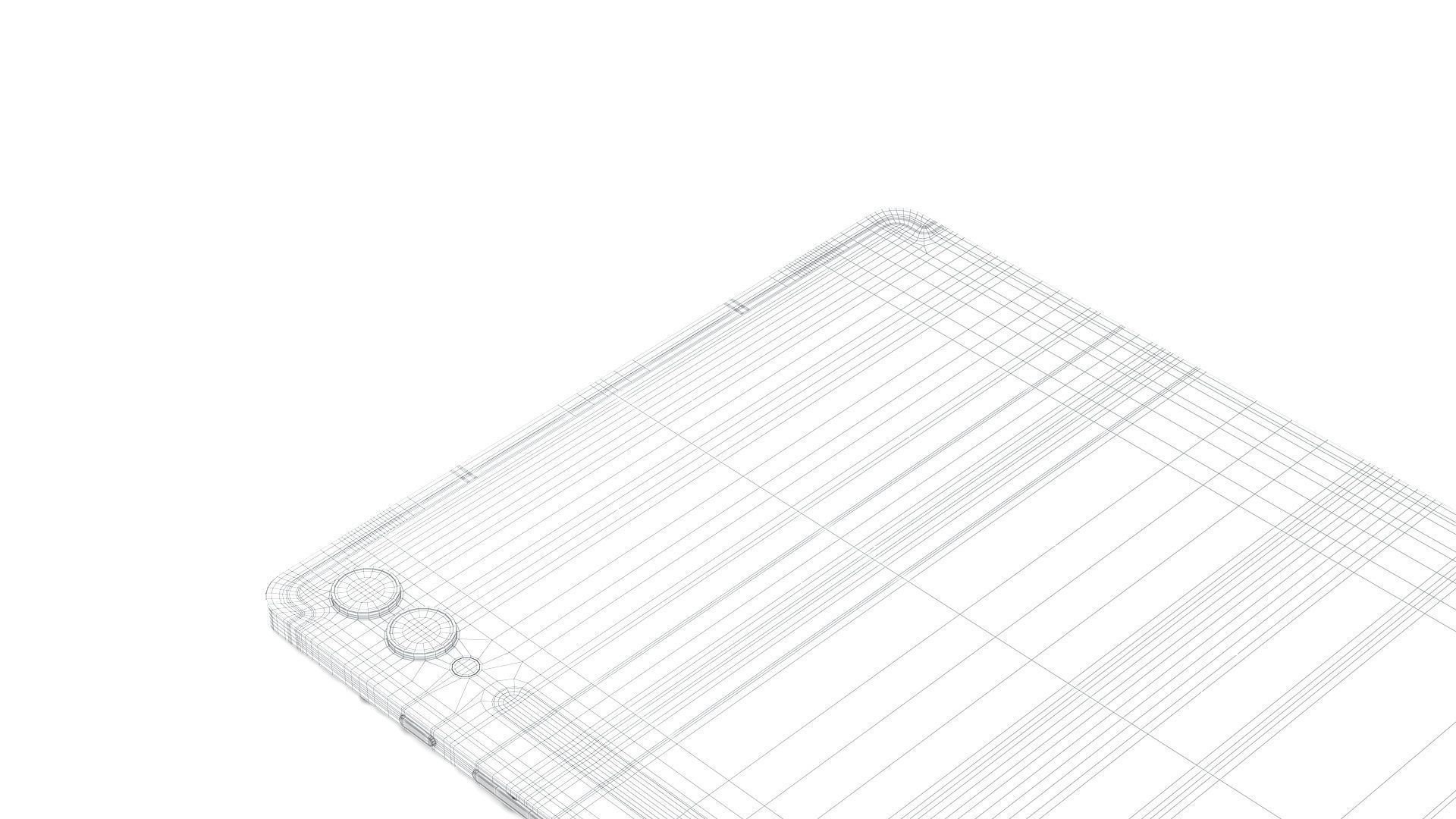 Samsung Galaxy Tab S10 Plus Low-poly 3D model_24