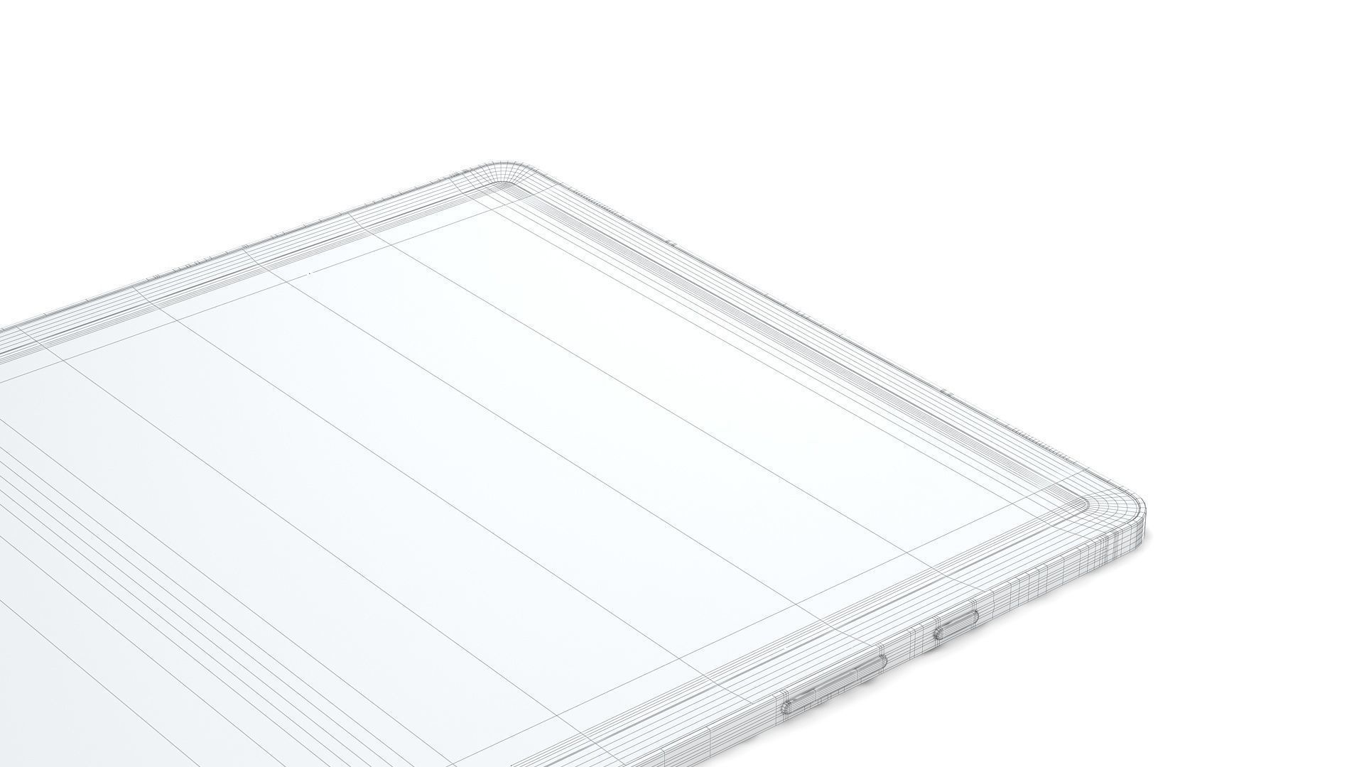 Samsung Galaxy Tab S10 Plus Low-poly 3D model_23