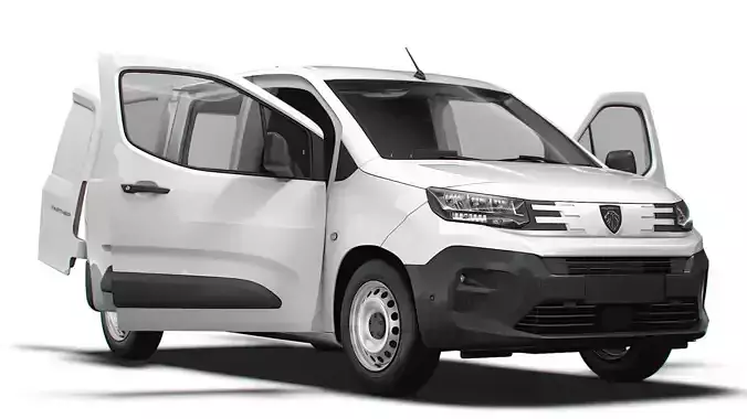 Peugeot Partner LWB Van HQ Interior 2024