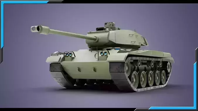 M41 Walker Bulldog Forest theme