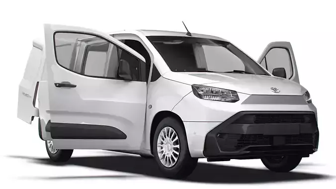 Toyota ProAce City LWB Van HQ Interior 2024