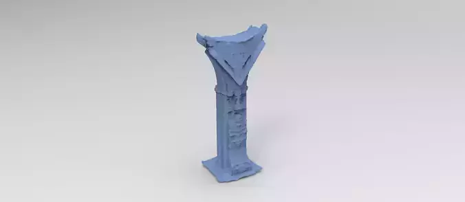 Ancient Mars stone pillar 1 