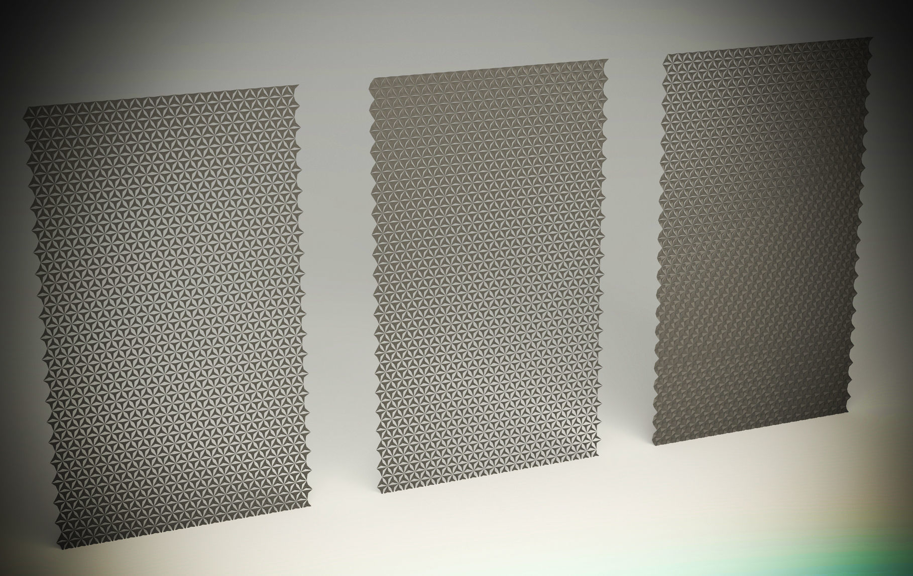 kinitic partition Low-poly 3D model_5