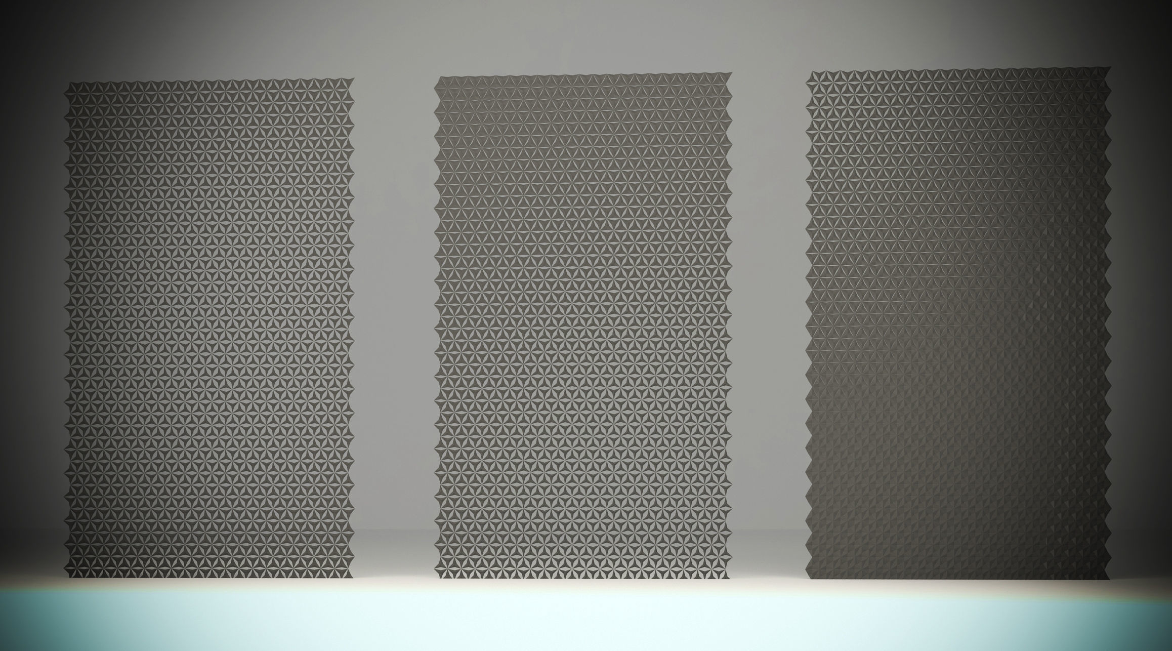 kinitic partition Low-poly 3D model_6