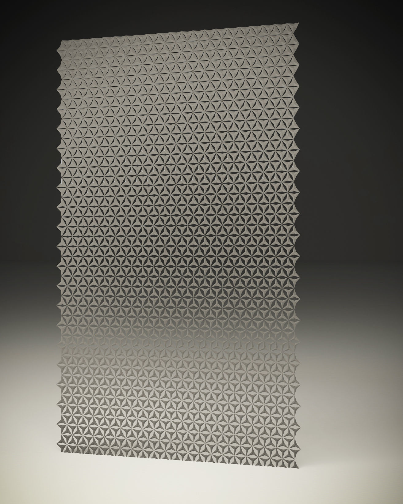 kinitic partition Low-poly 3D model_7