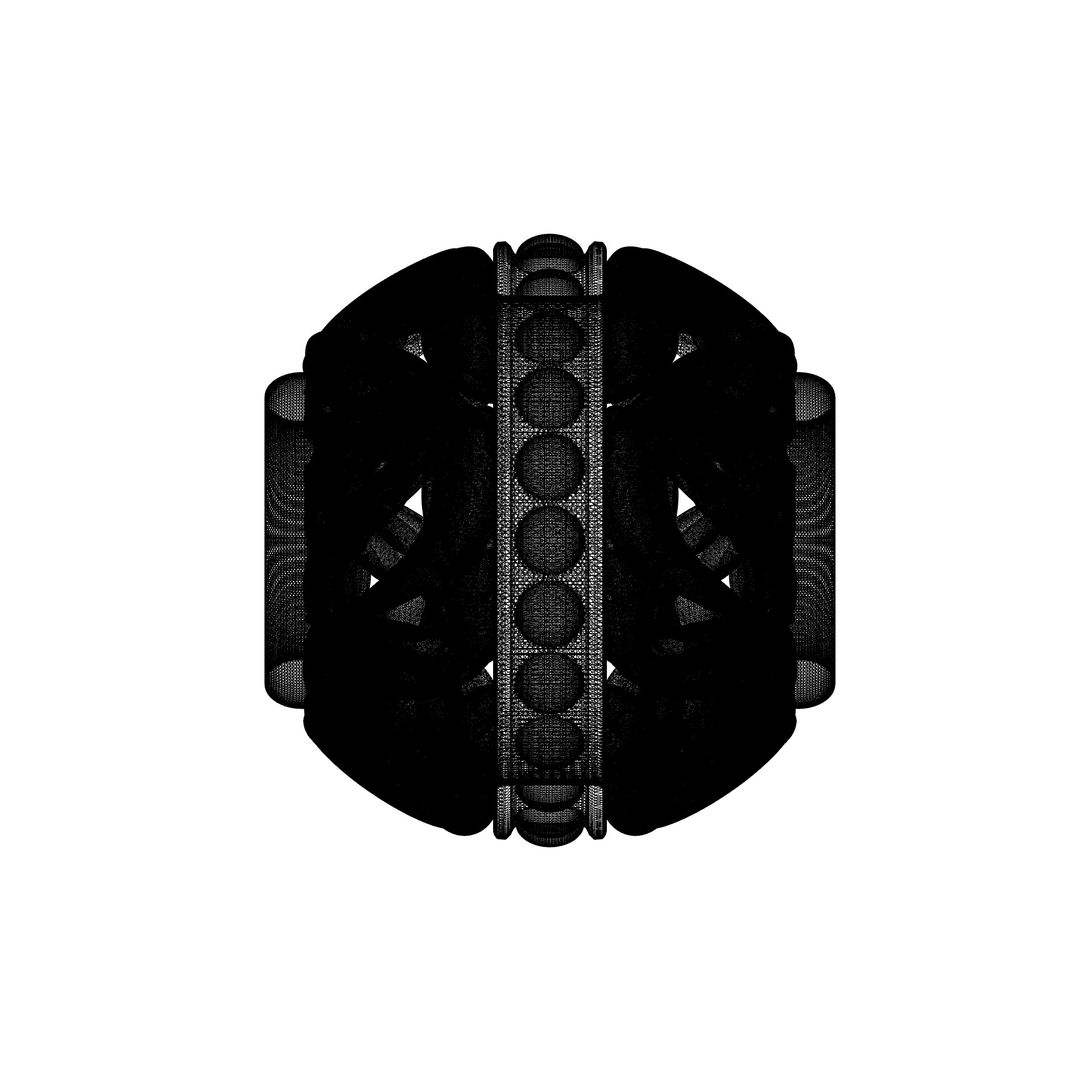 Spherical charm bead for bracelet 3D print model_5