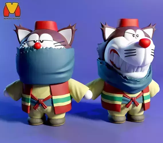 Dora-nichov Dora nikofu 3D print model