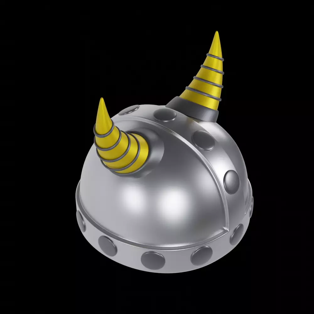 Warrior Helmet Free low-poly 3D model